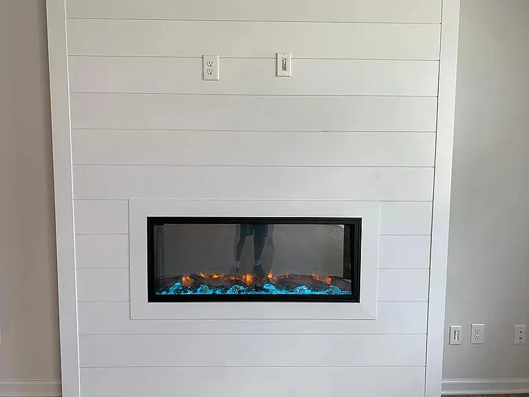 shiplap fireplace