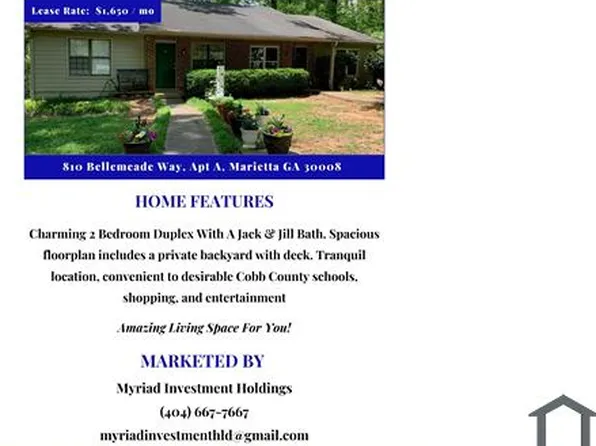 810 Bellemeade Way SW APT A, Marietta, GA 30008