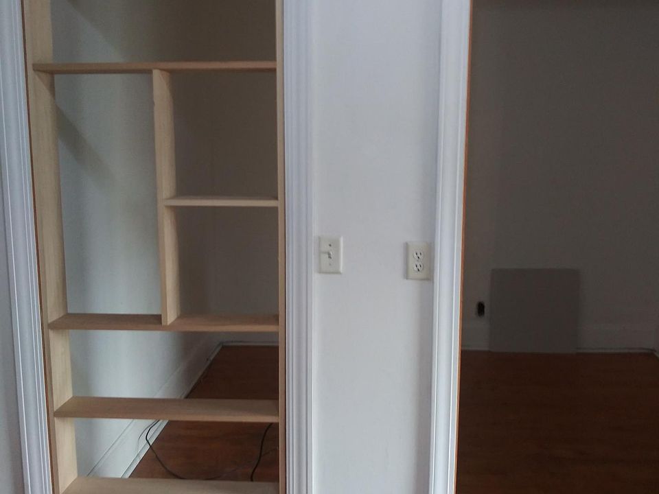 Looking into living room from kitchen.