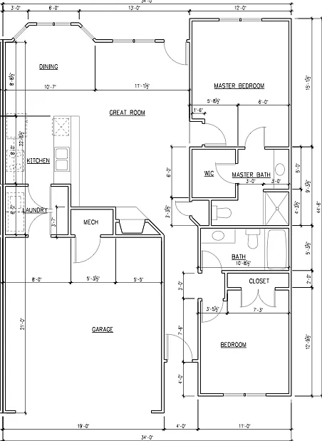 2 bed, 1100 sqft, $1,300 — Photo 4