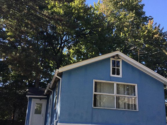 Front showing entrance