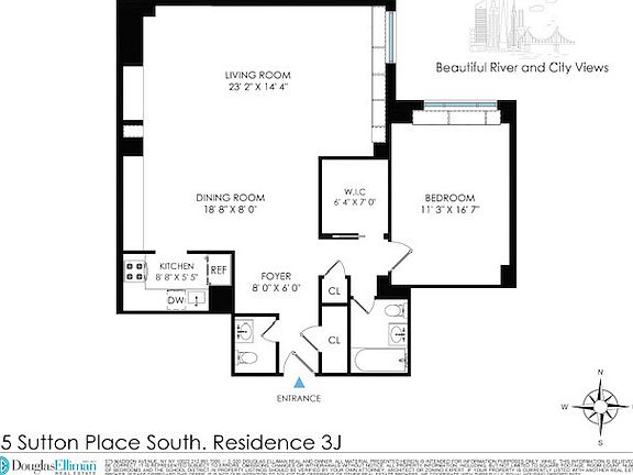 5th image of 45 Sutton Pl S APT 3J
