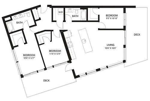 Floor plan Como