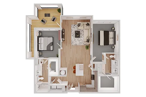 Floor plan B2