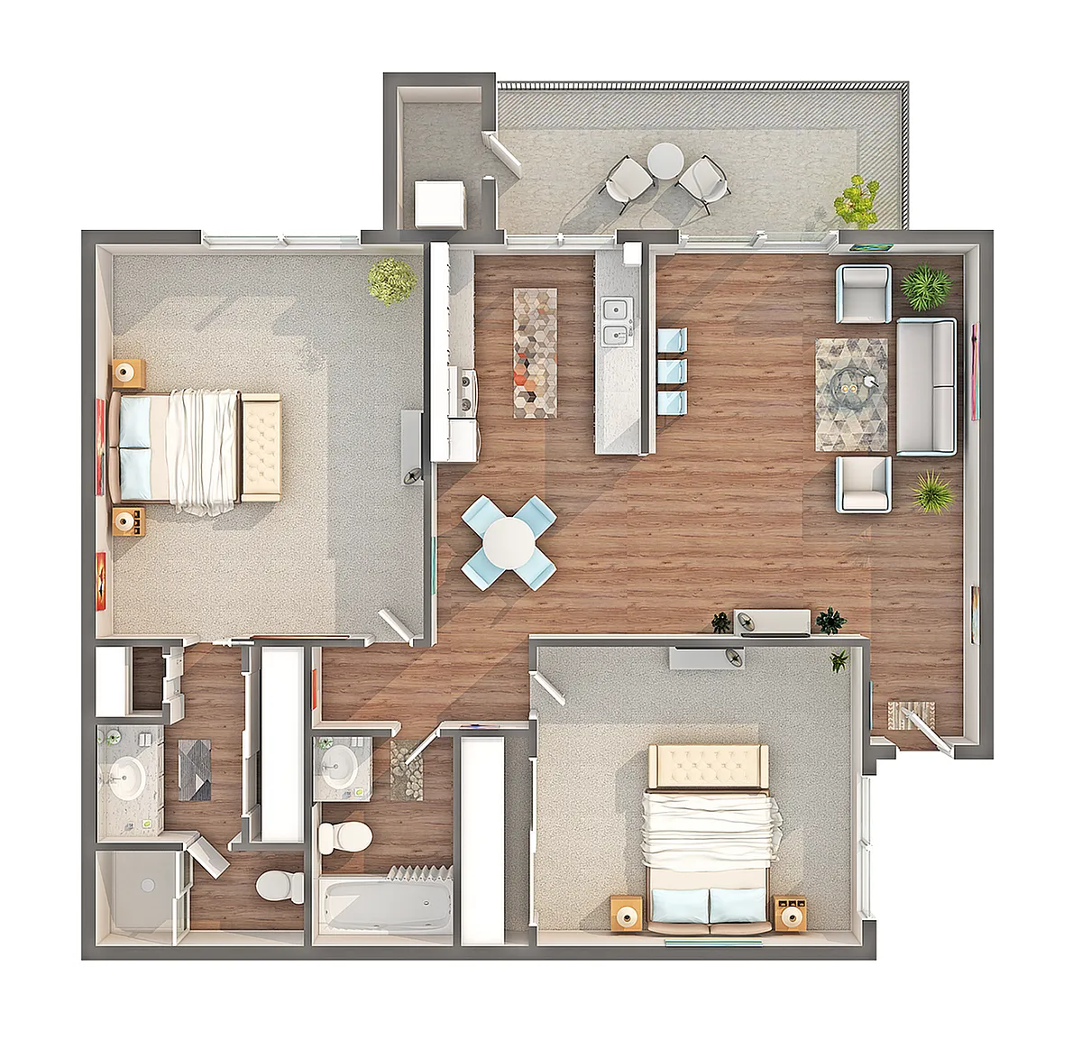 Floor plan Sequoia