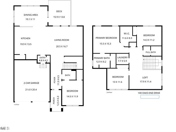 4th image of 100 Oaks End Dr