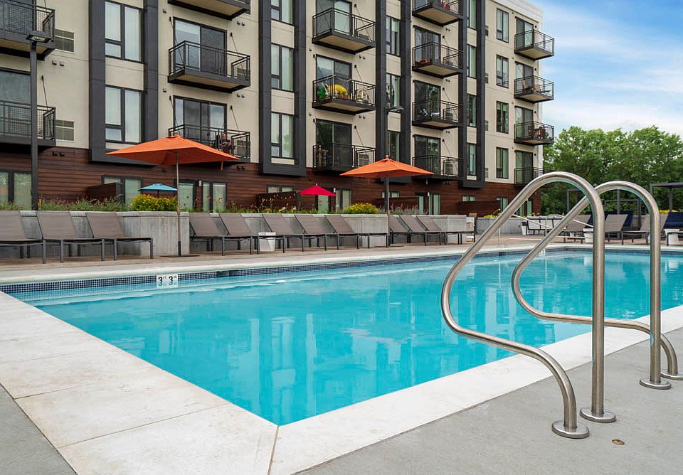 Our resort-style pool offers the perfect spot to unwind, soak up the sun, and enjoy a refreshing swim on warm days.