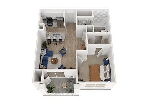 Floor plan A1