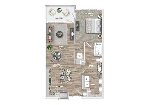 Floor plan A1