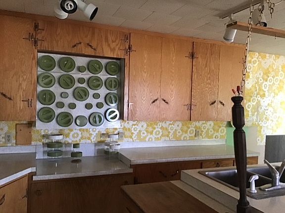 Kitchen counter and storage