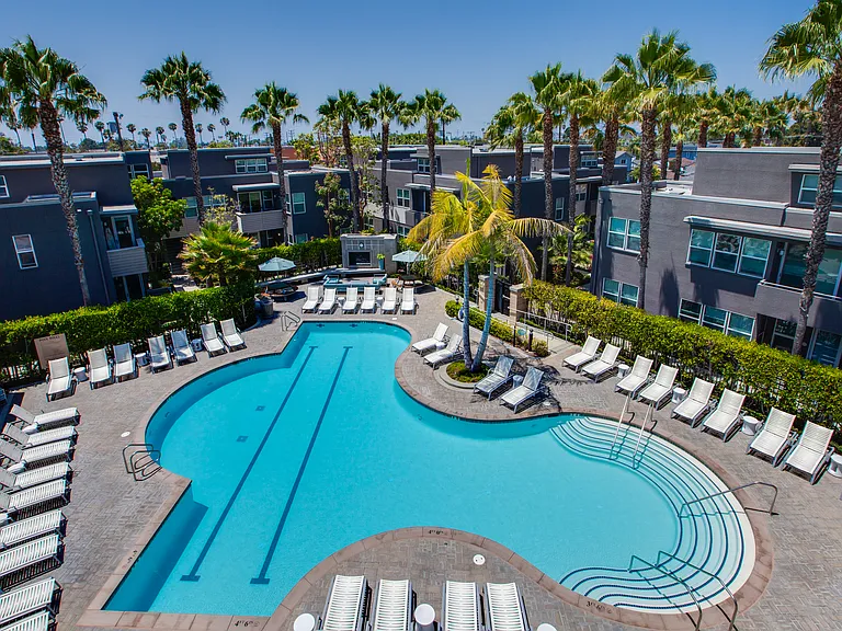 Plenty of seating and tanning areas