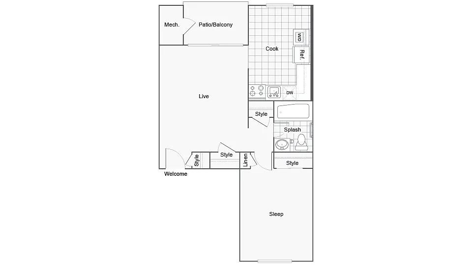 Floor plan Apex