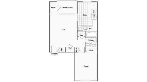 Floor plan Apex