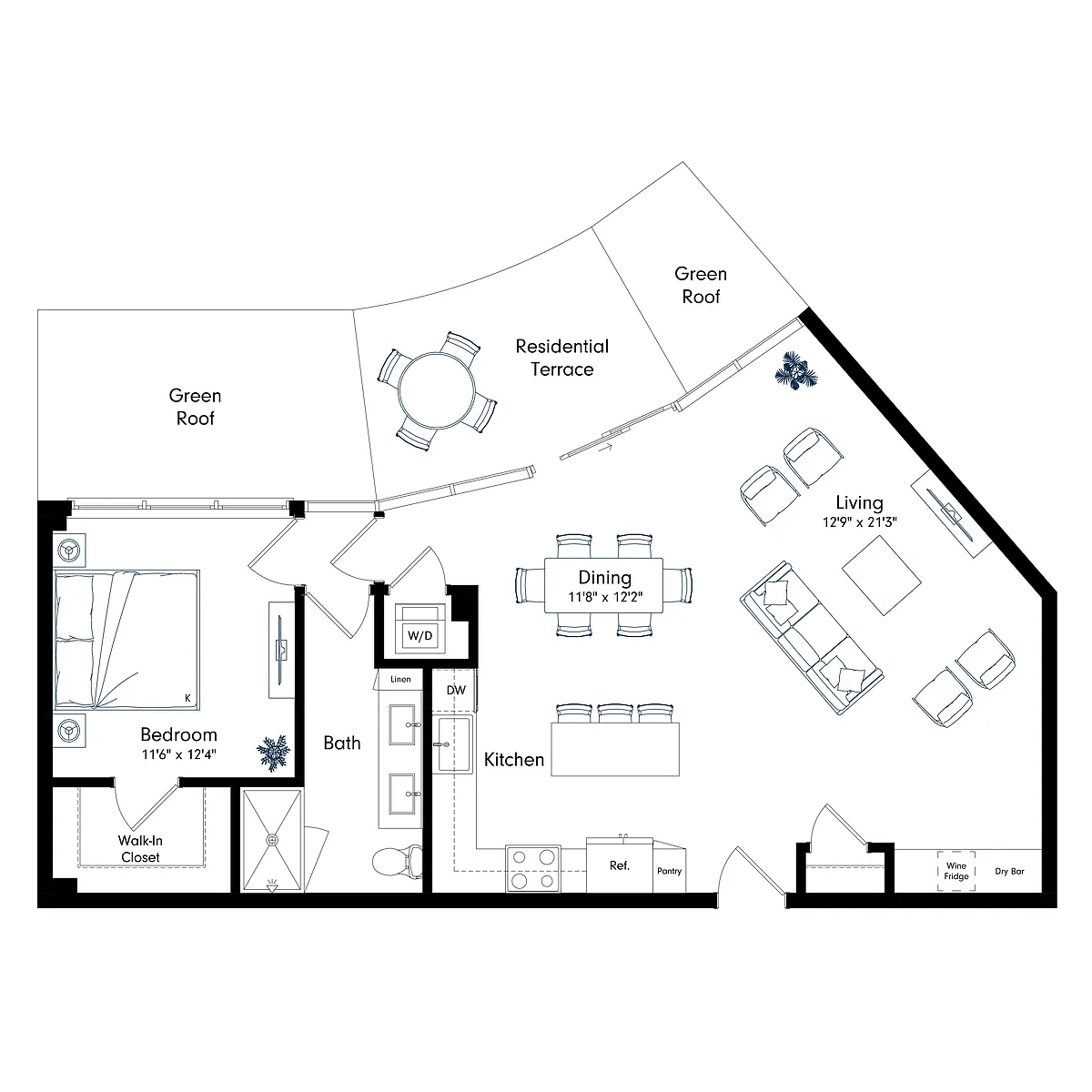 Floor plan PHA3