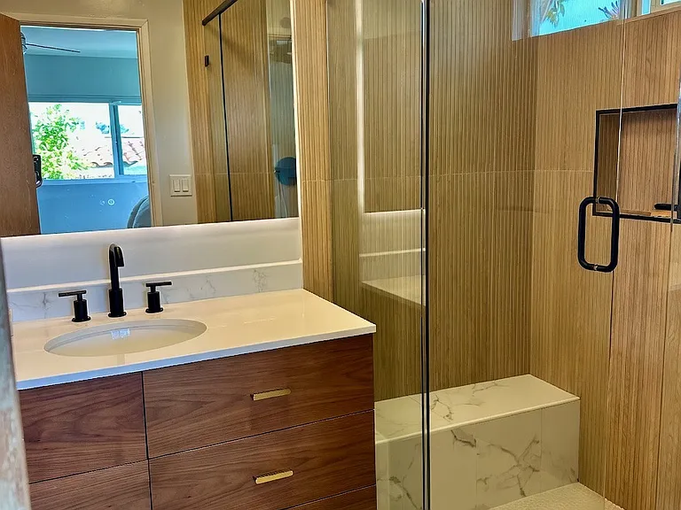 Master Bathroom, remodeled 2024