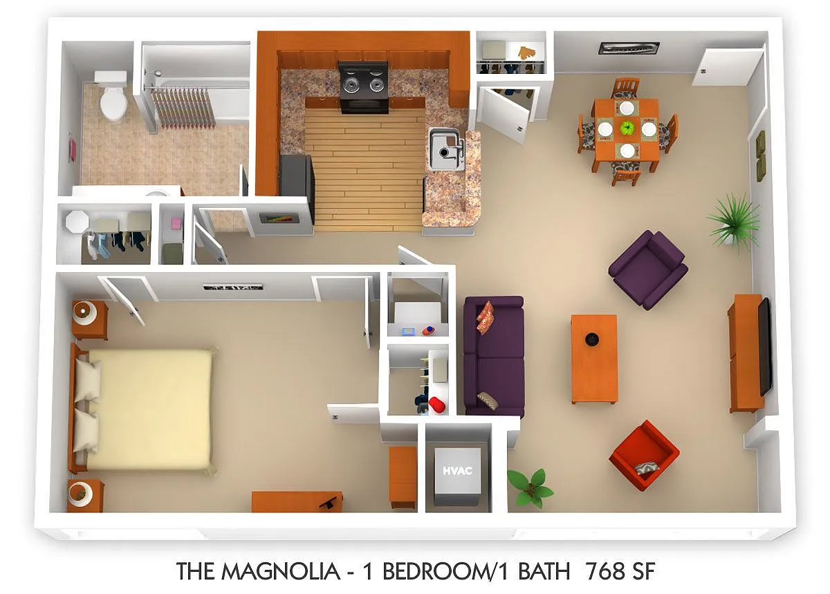 Floor plan The Magnolia