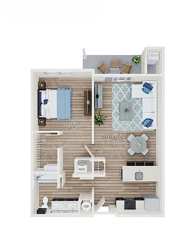 Floor plan Delaware
