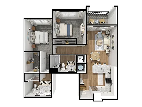 Floor plan B3