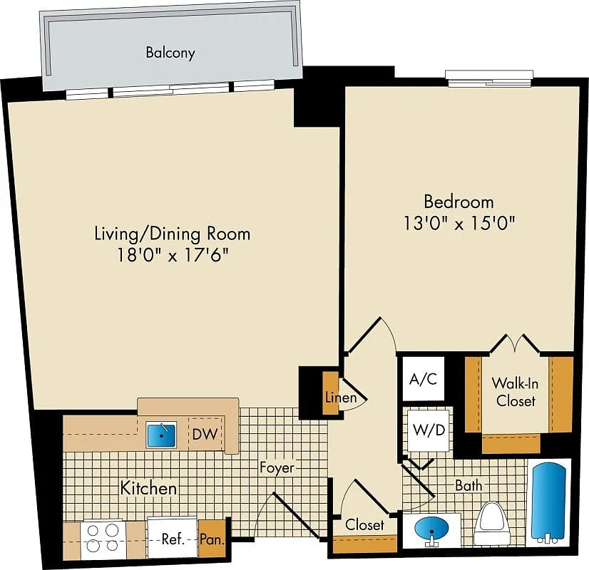 Floor plan Georgetown