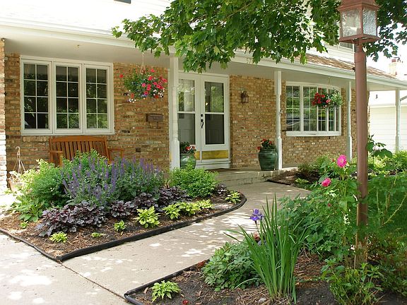 Front yard looking east