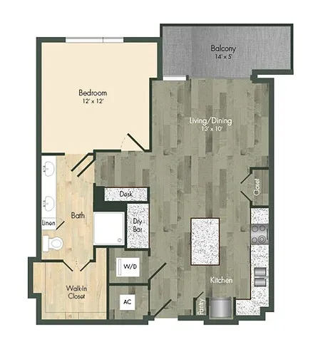 Floor plan A25