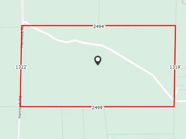 0 Hemlock St, Lake, MI 48632