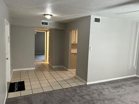 Entrance to kitchen & bedroom