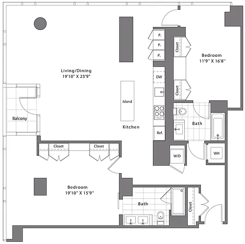 Floor plan B91