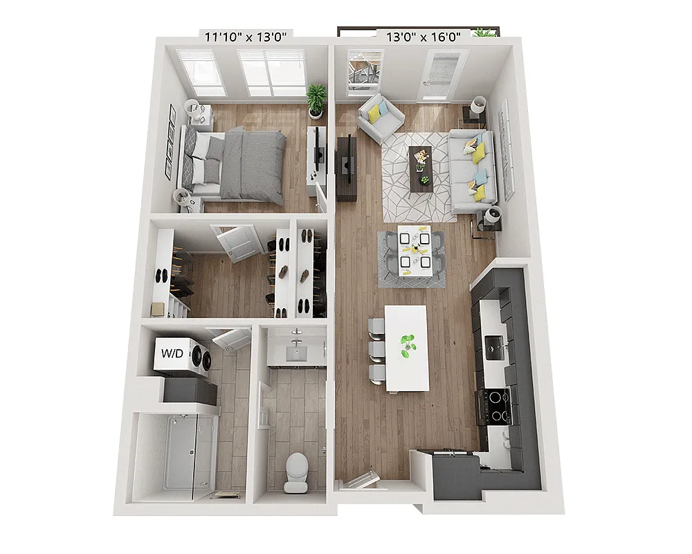 Floor plan A1CB