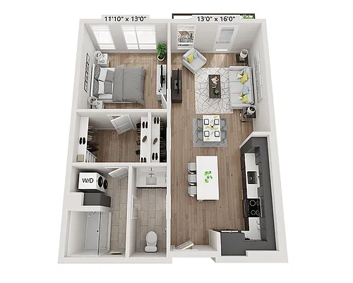 Floor plan A1CB