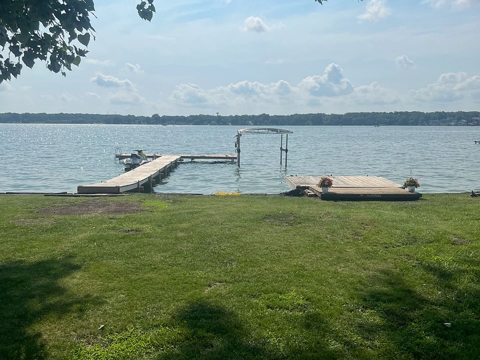 View of the lake