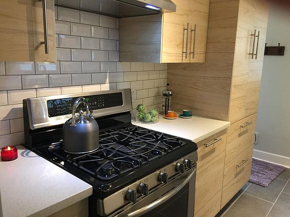 Brand new kitchen with gas stove