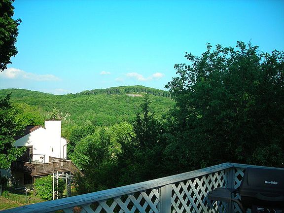 Awesome view from deck!