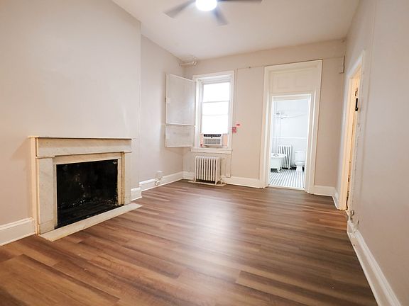 Studio with Fireplace
