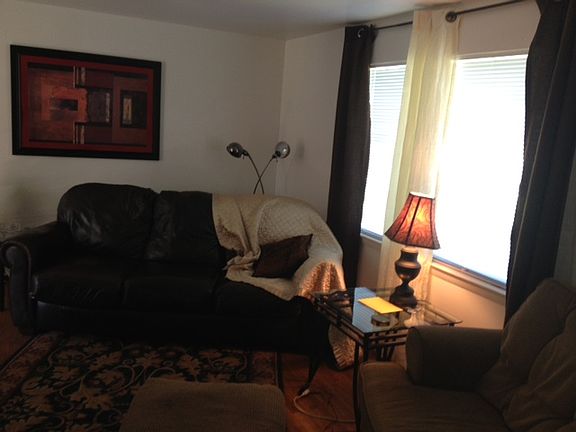 Large plate glass window!