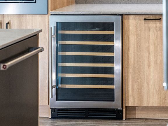 Signature Collection kitchen with wine fridge