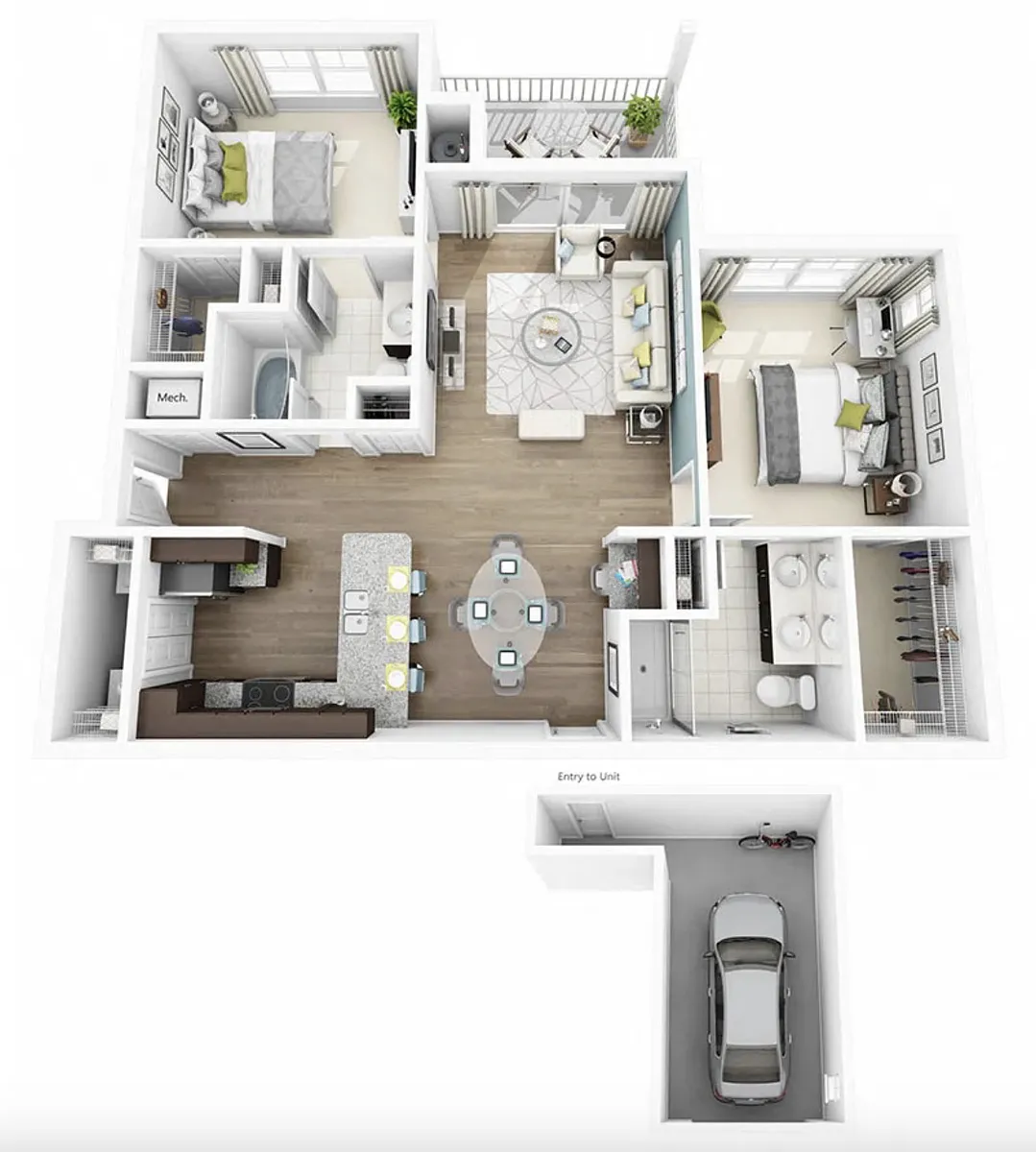 Floor plan B4G