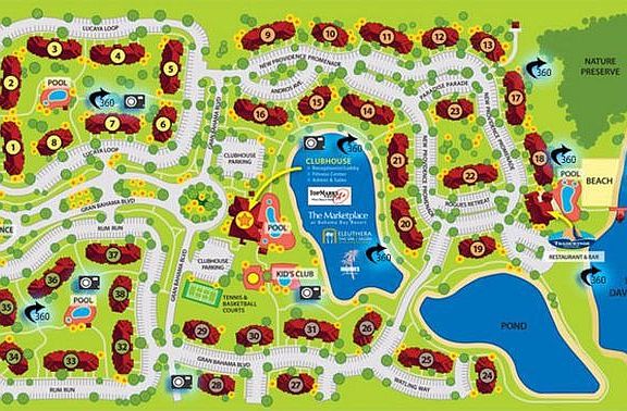 Map Of Resort