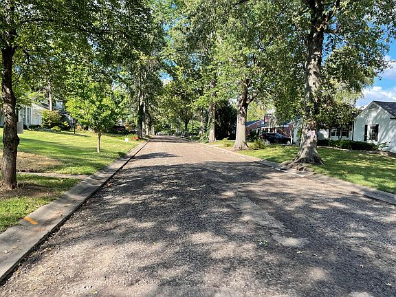 View of tree-lined neighborhood