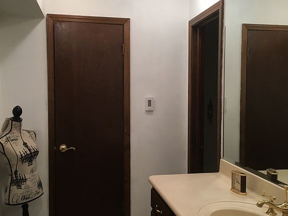 Master bathroom with walk-in