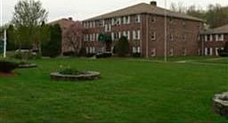 Front of the building