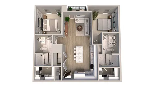 Floor plan B