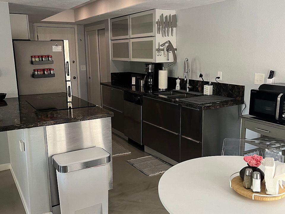 Kitchen and dining area
