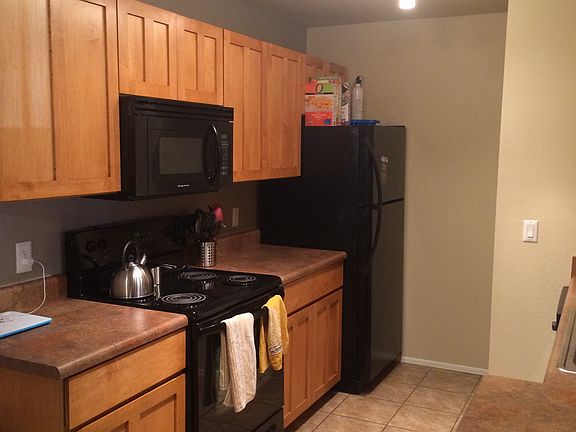 updated kitchen area