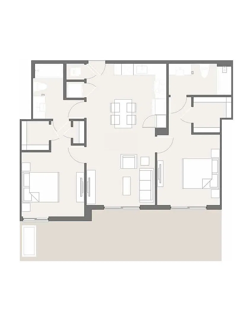Floor plan B1