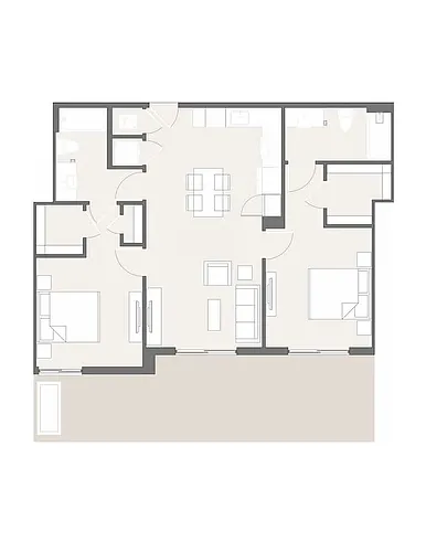 Floor plan B1