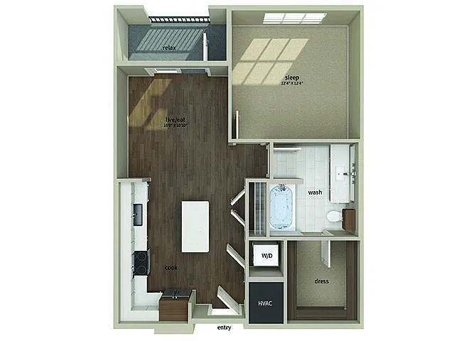 Floor plan A2