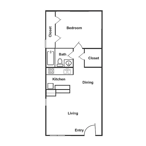 Floor plan B
