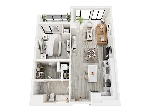 Floor plan 1D1