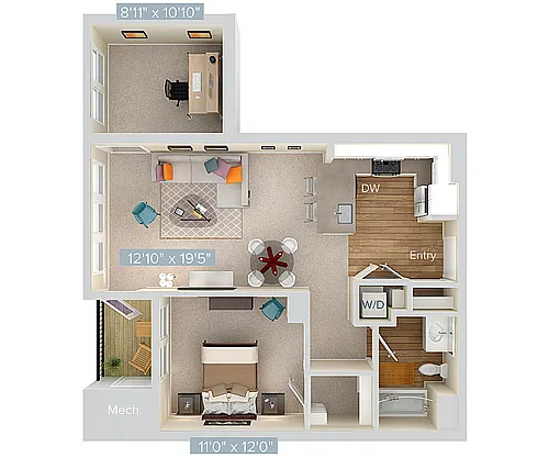 Floor plan A2D-sc2-854